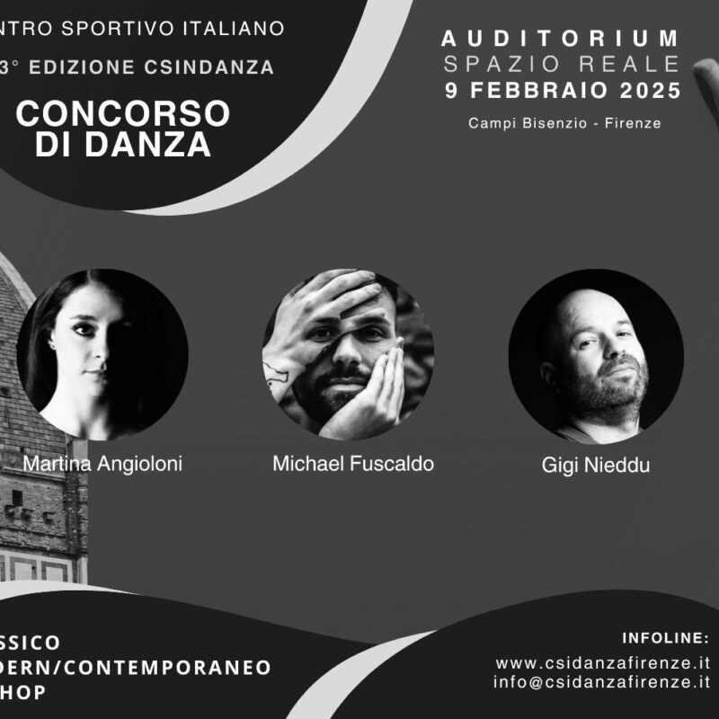 Giurata Concorso Nazionale Danza CSI